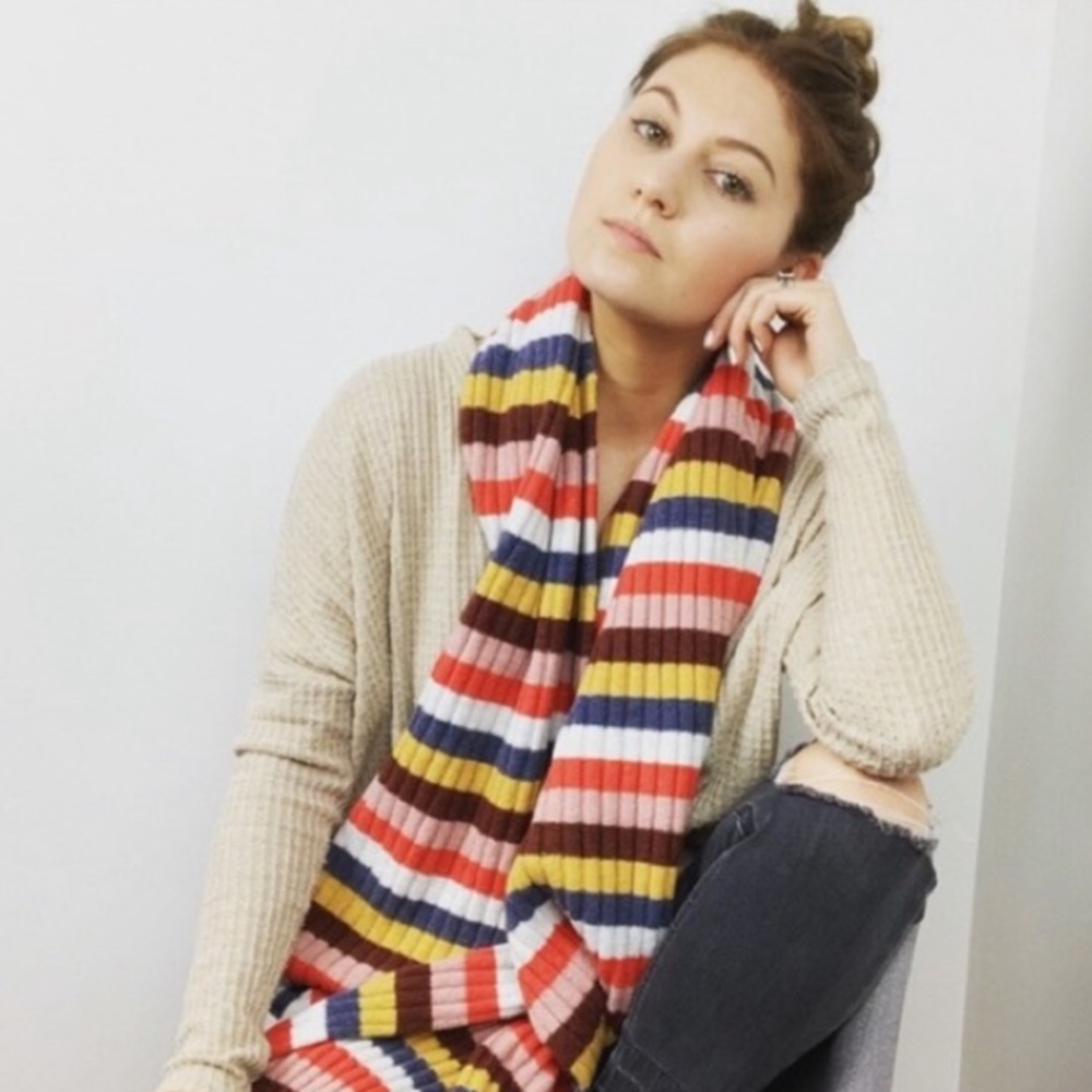 Madewell Multicolor Carousel Scarf